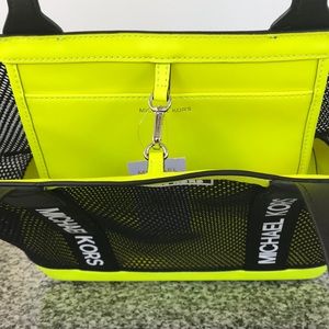 michael kors neon fanny pack